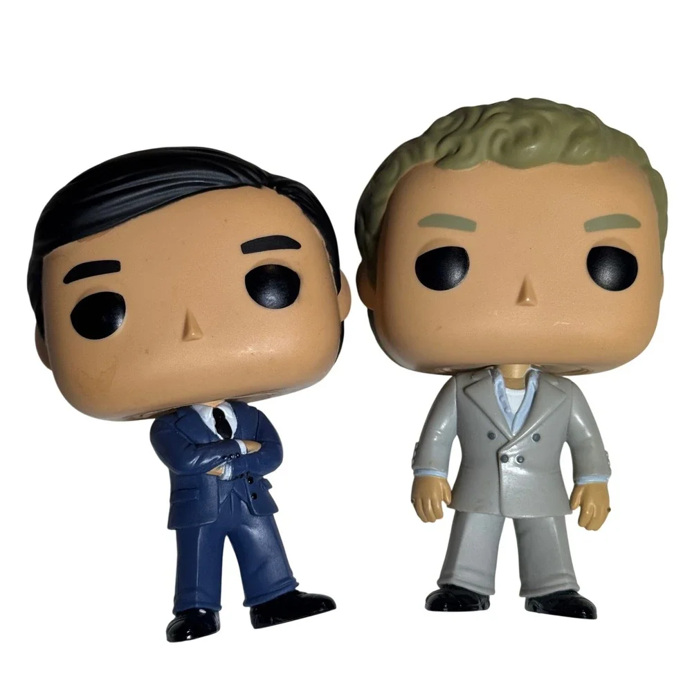 Funko Pop Mad Men Don Draper 494 and Roger Sterling 495 Vinyl Figures Set